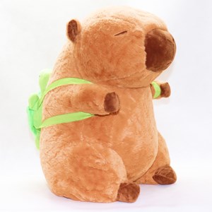 عروسک پولیشی اورجینال کاپی بارا 36 سانتی با کیف لاکپشت_عروسک